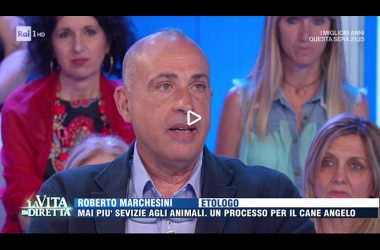 Roberto Marchesini ospite in La Vita In Diretta 19-05-2017